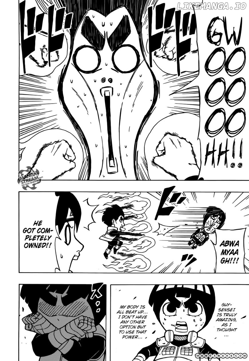 Rock Lee No Seishun Full-Power Ninden chapter 8 - page 25