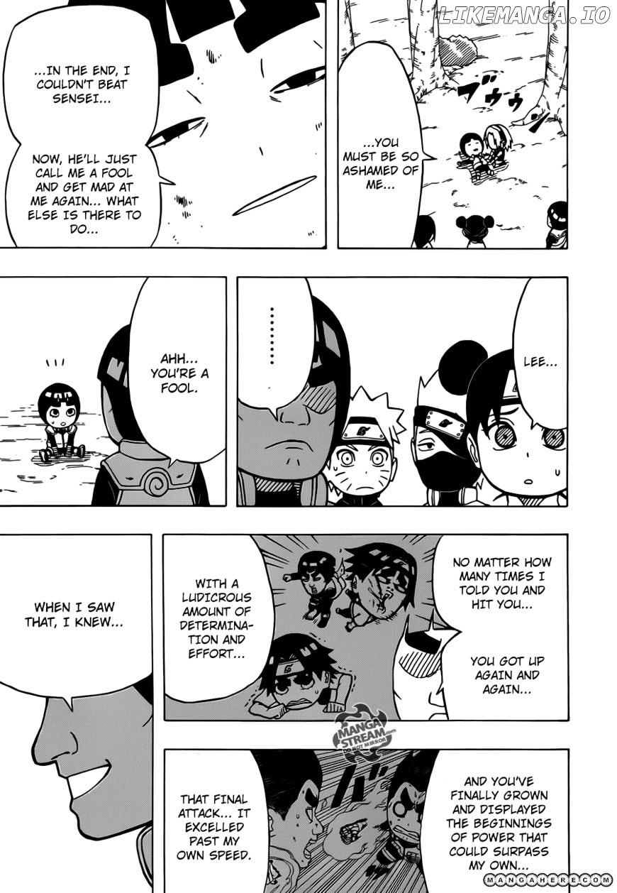 Rock Lee No Seishun Full-Power Ninden chapter 8 - page 30