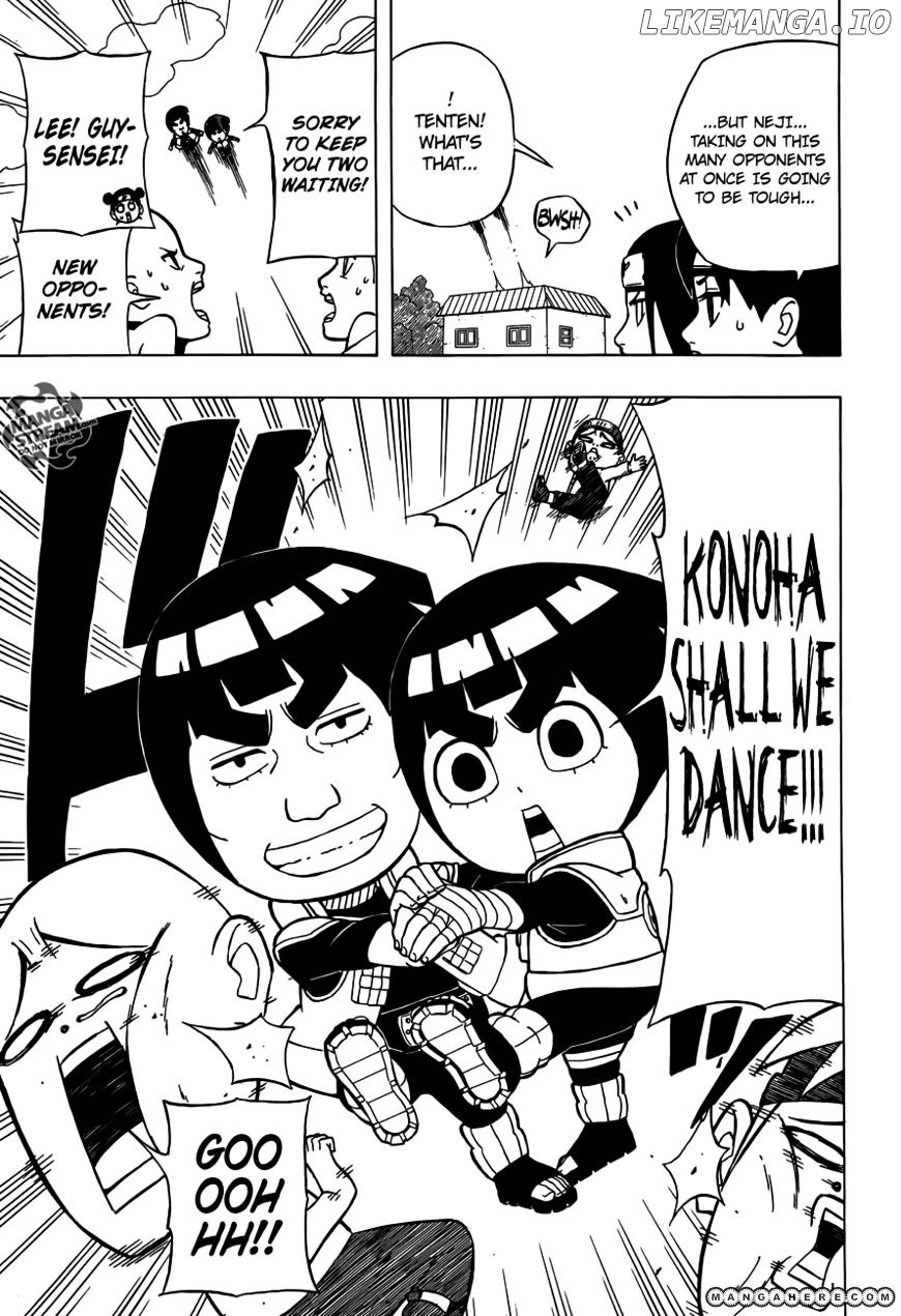 Rock Lee No Seishun Full-Power Ninden chapter 8 - page 4
