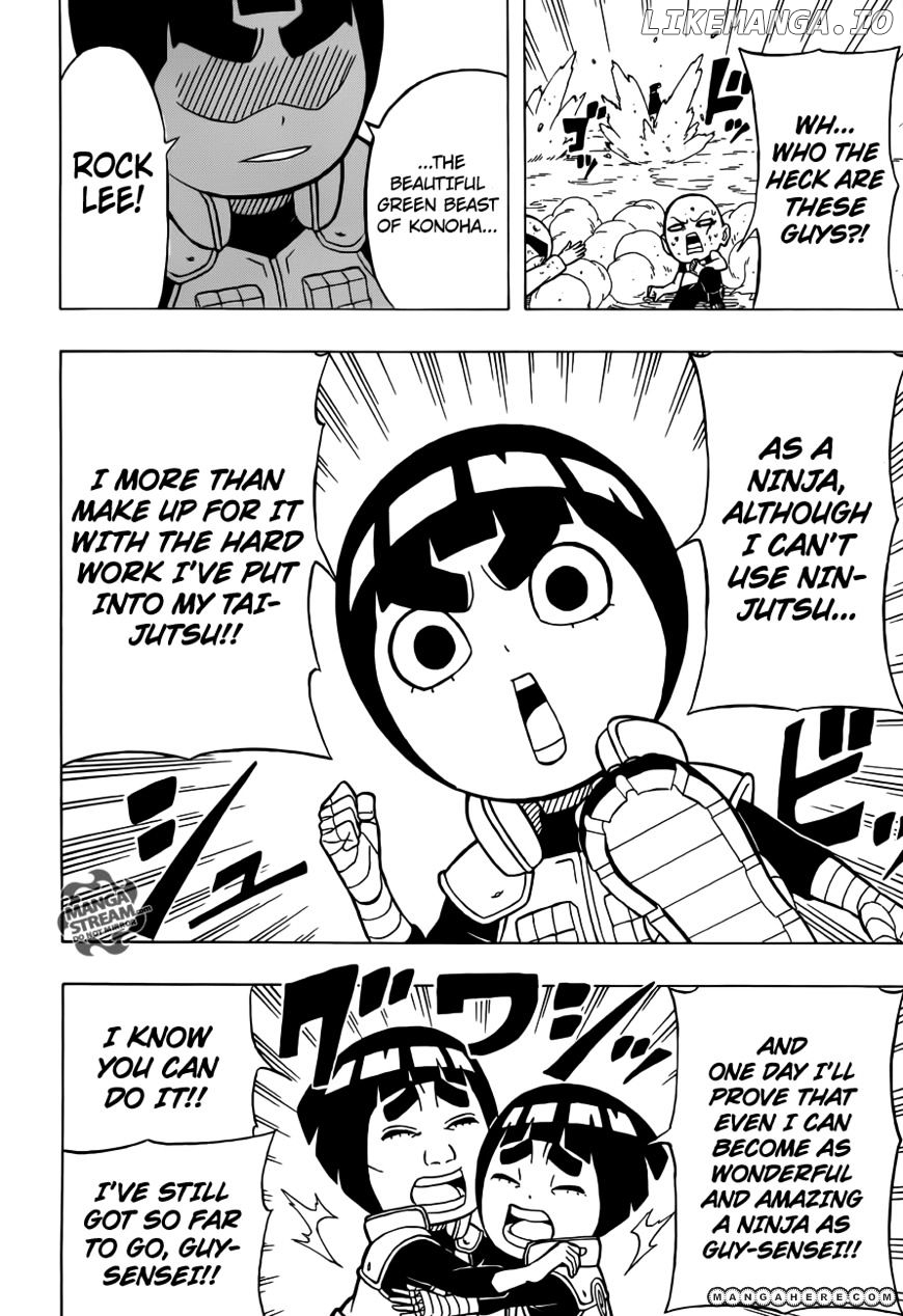 Rock Lee No Seishun Full-Power Ninden chapter 8 - page 5