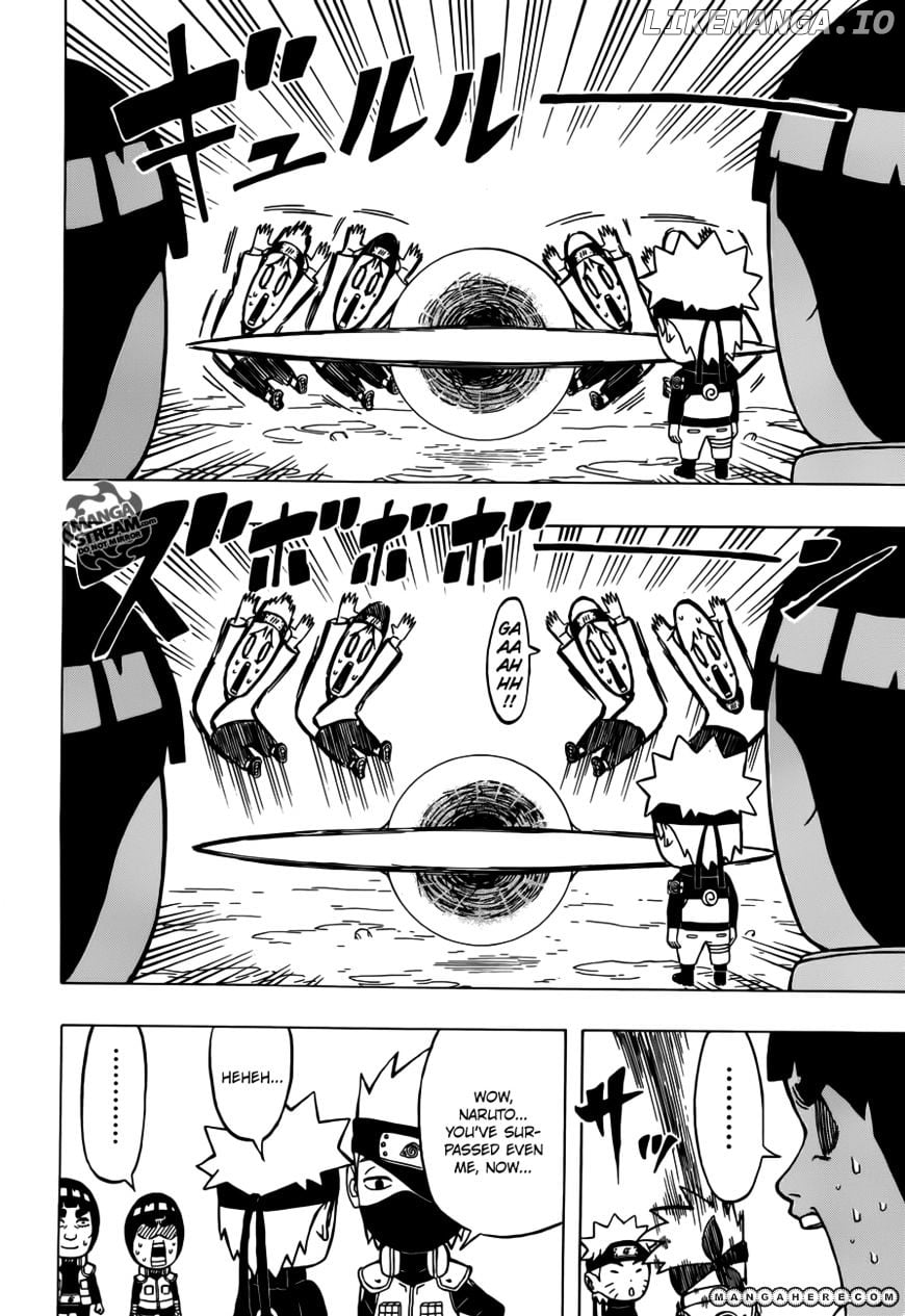 Rock Lee No Seishun Full-Power Ninden chapter 8 - page 7