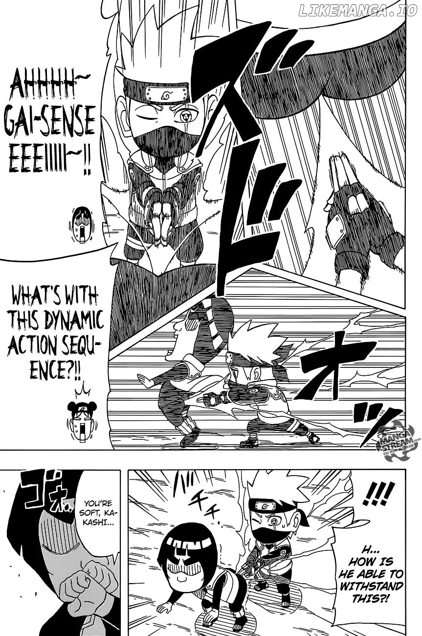 Rock Lee No Seishun Full-Power Ninden chapter 29 - page 16