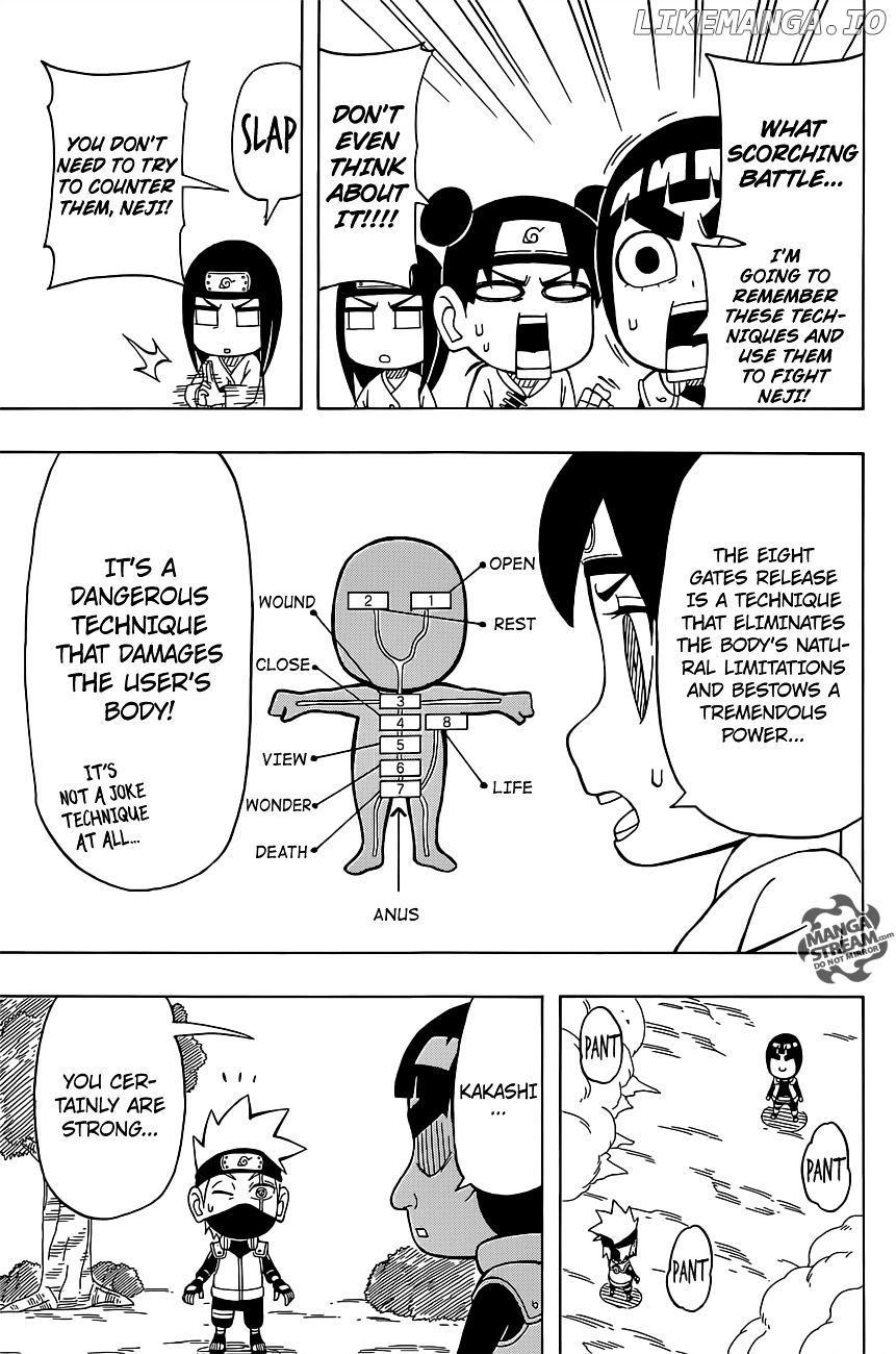 Rock Lee No Seishun Full-Power Ninden chapter 29 - page 18