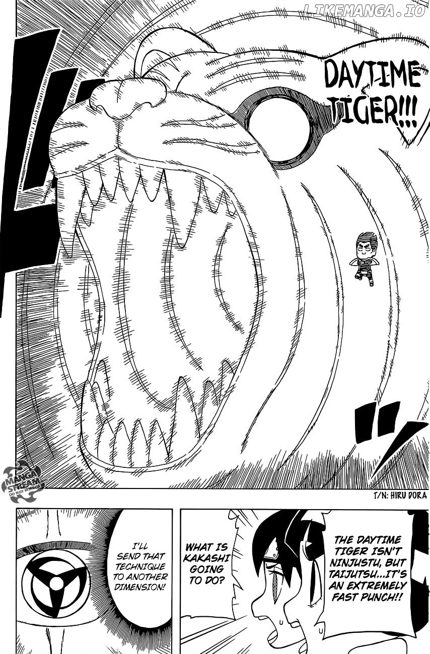 Rock Lee No Seishun Full-Power Ninden chapter 29 - page 21