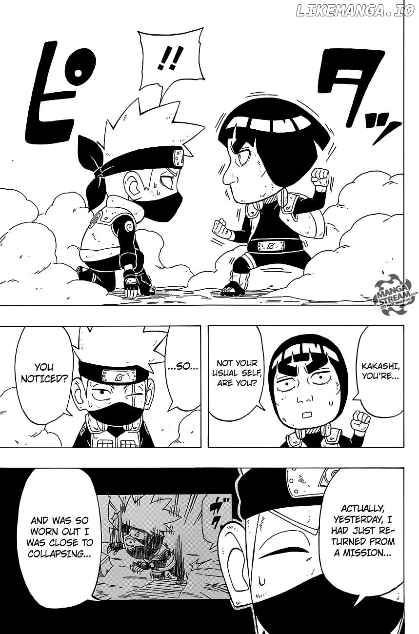Rock Lee No Seishun Full-Power Ninden chapter 29 - page 24