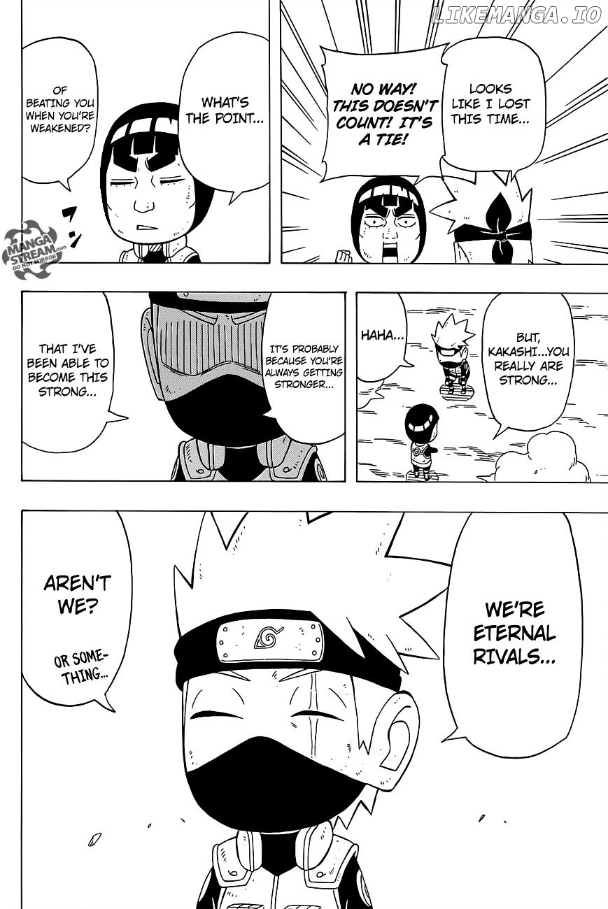 Rock Lee No Seishun Full-Power Ninden chapter 29 - page 25