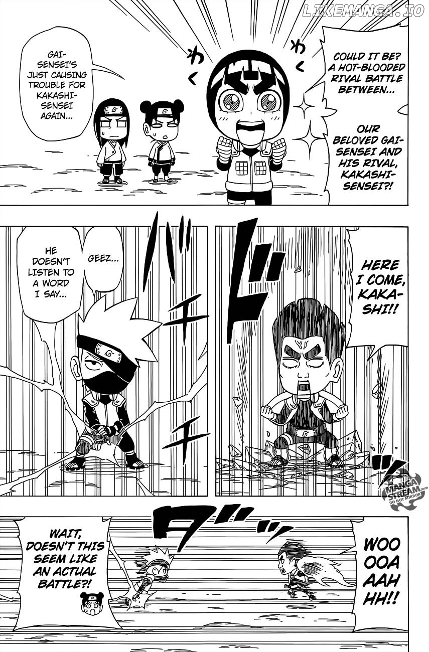 Rock Lee No Seishun Full-Power Ninden chapter 29 - page 4