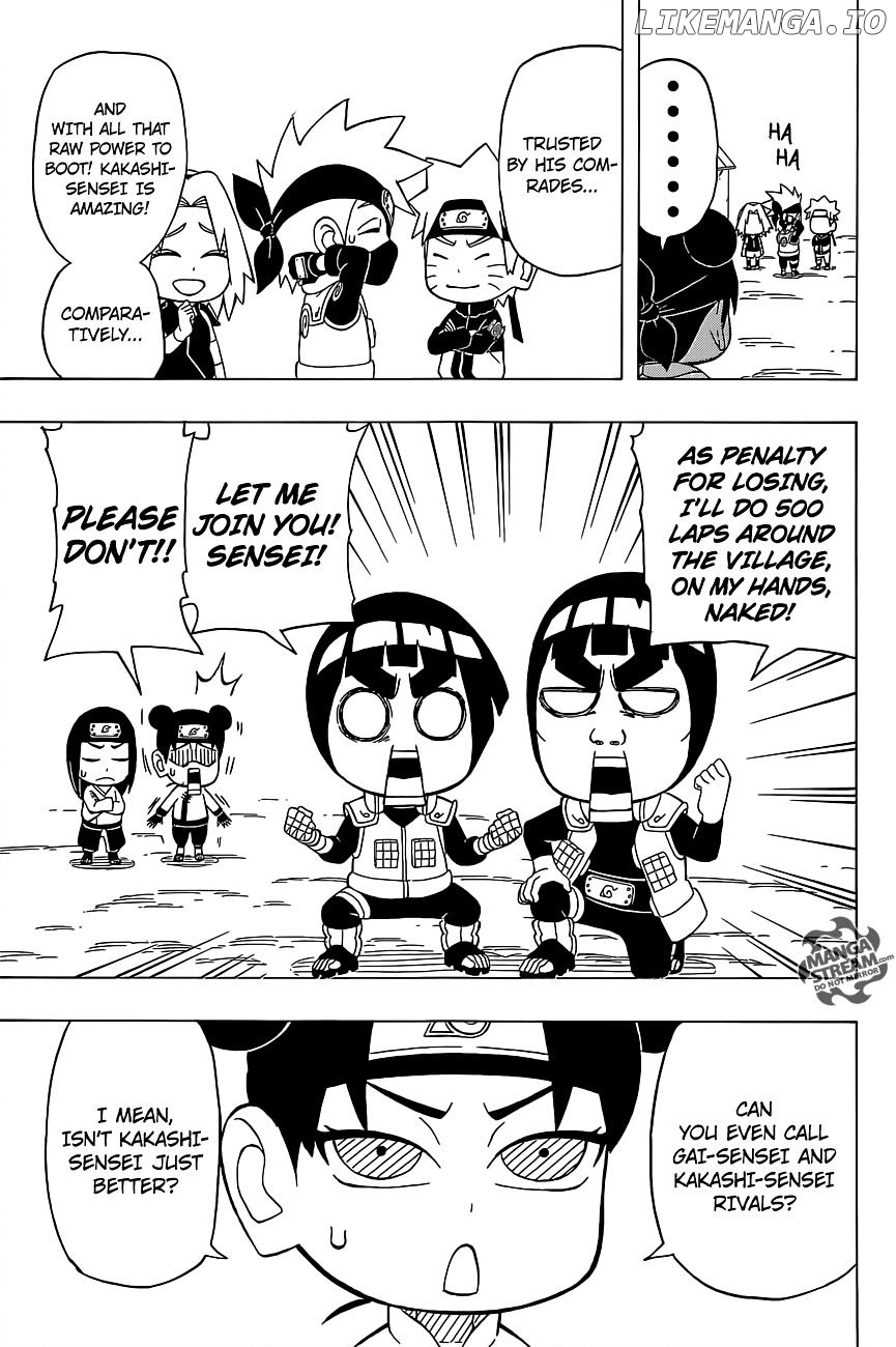 Rock Lee No Seishun Full-Power Ninden chapter 29 - page 6