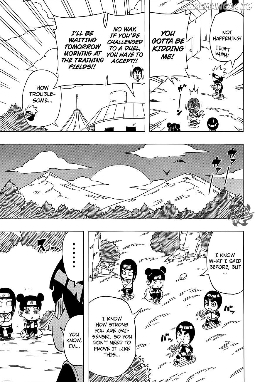 Rock Lee No Seishun Full-Power Ninden chapter 29 - page 8
