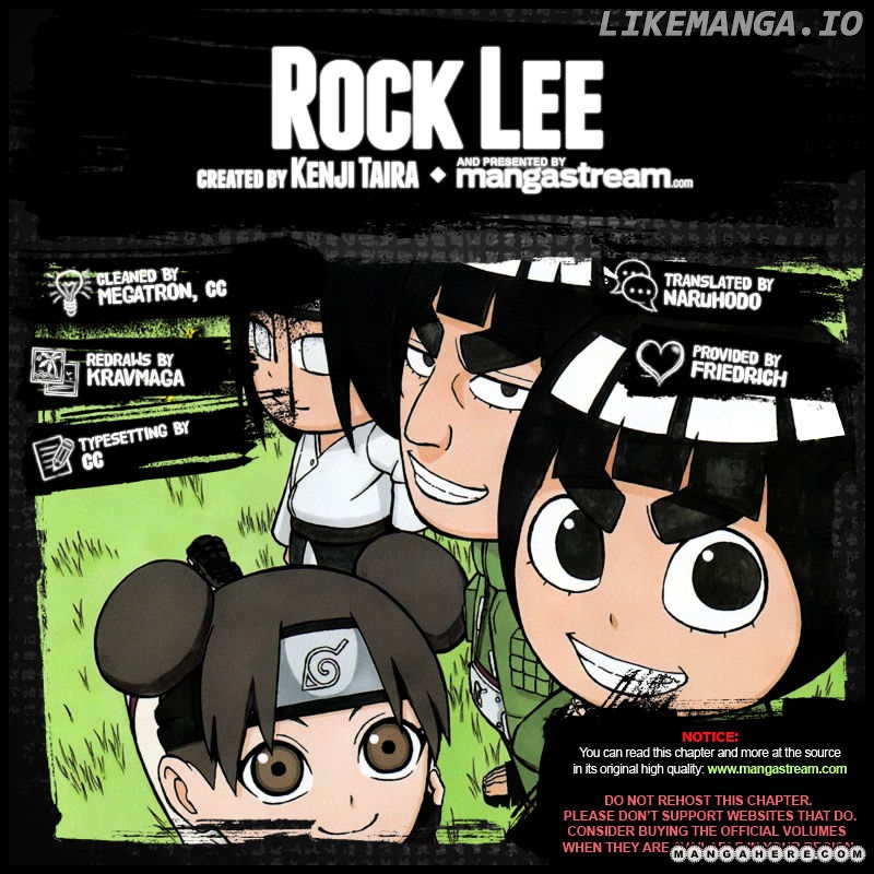 Rock Lee No Seishun Full-Power Ninden chapter 7 - page 2