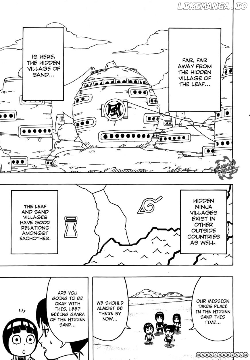 Rock Lee No Seishun Full-Power Ninden chapter 7 - page 3