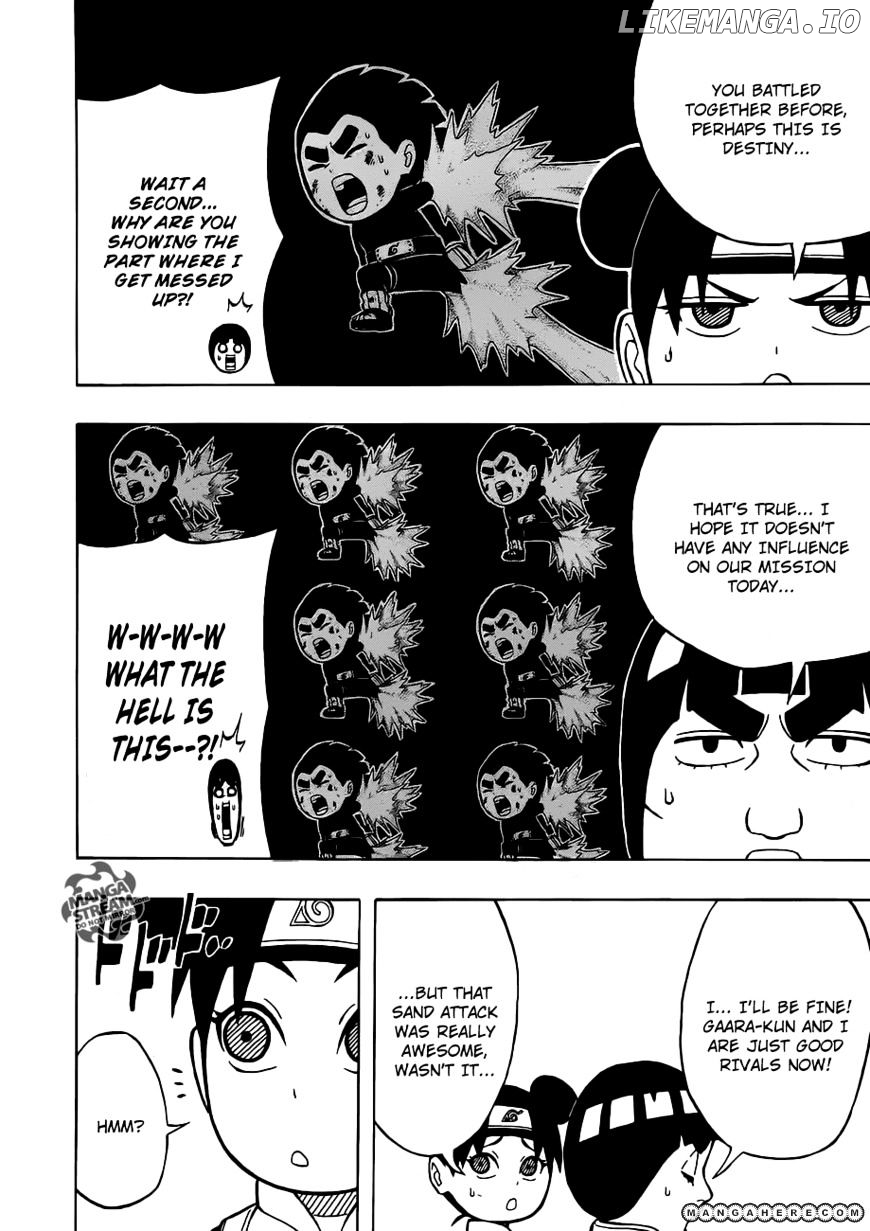 Rock Lee No Seishun Full-Power Ninden chapter 7 - page 4