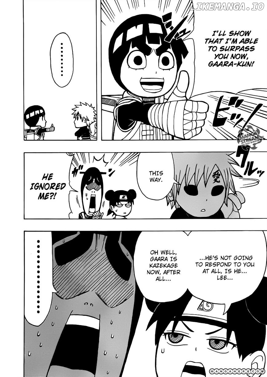 Rock Lee No Seishun Full-Power Ninden chapter 7 - page 6