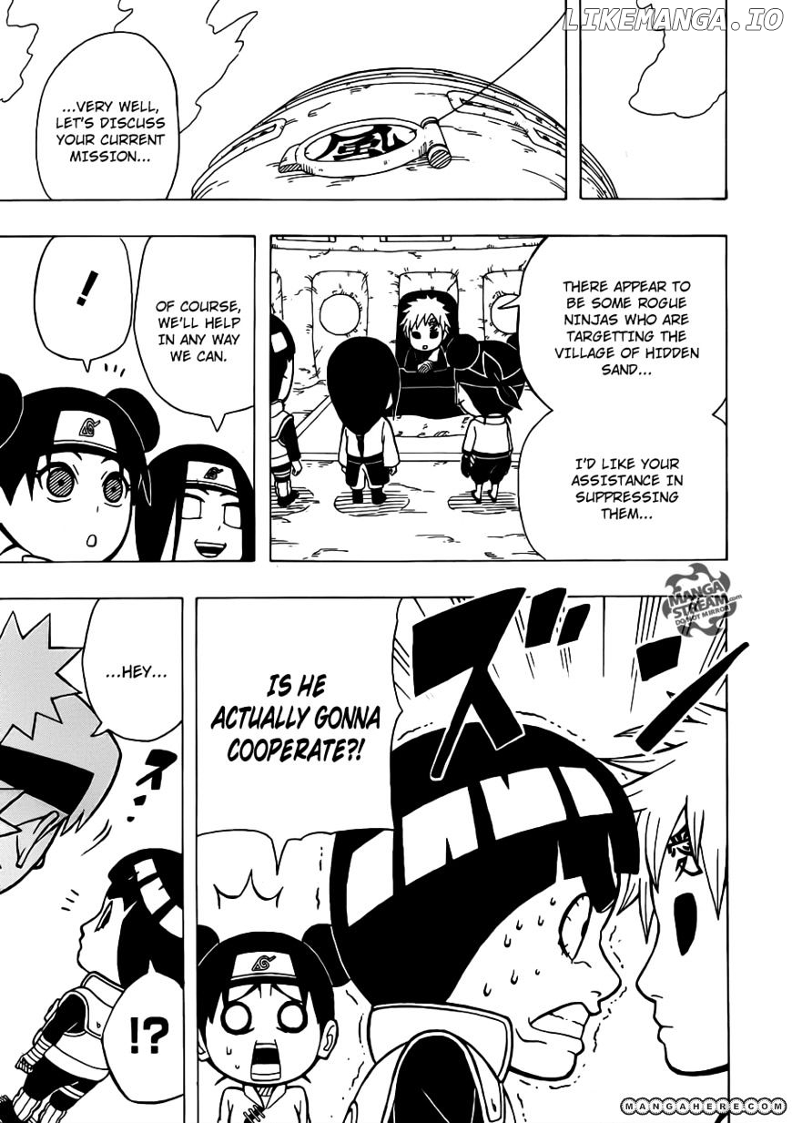 Rock Lee No Seishun Full-Power Ninden chapter 7 - page 7