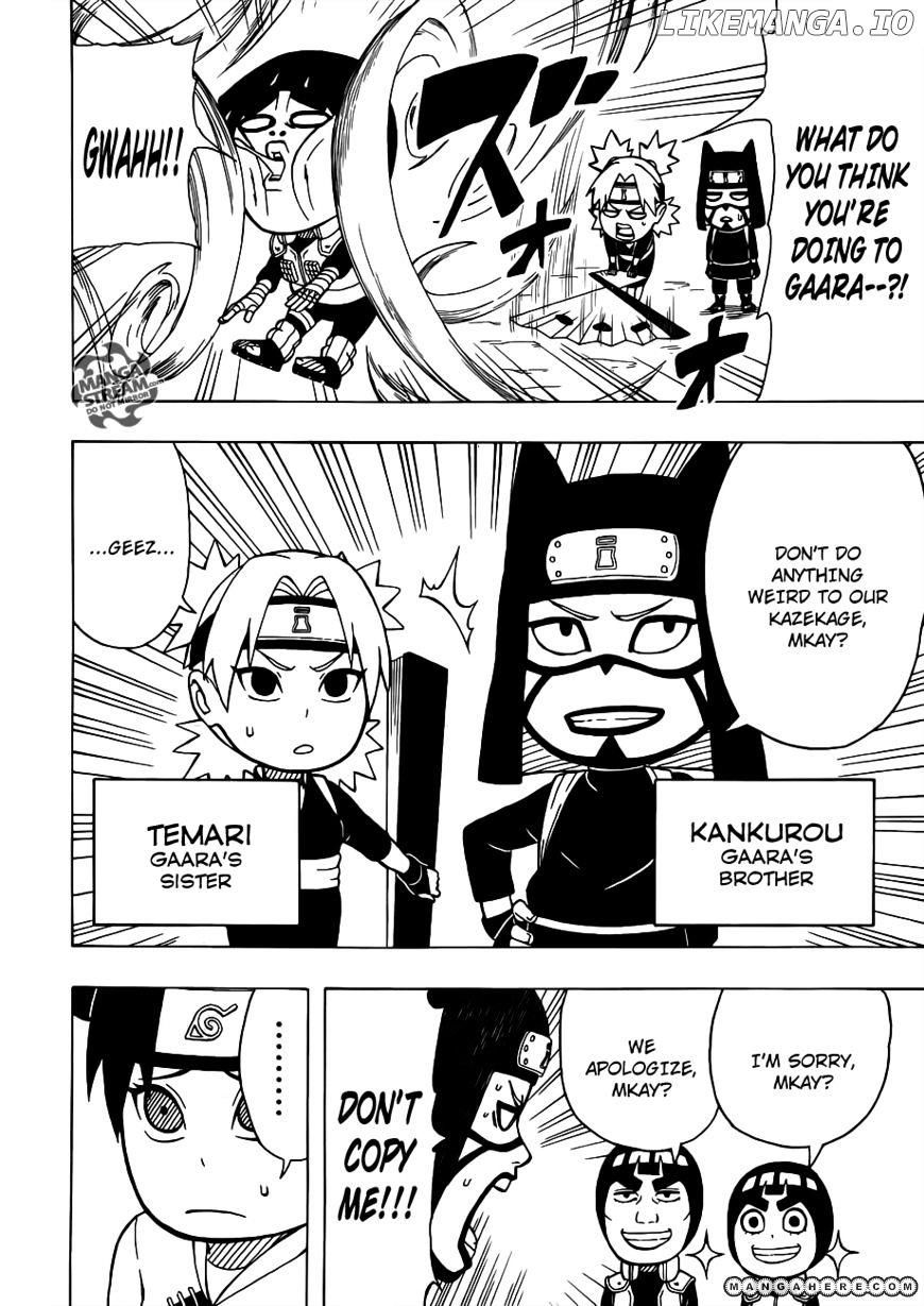 Rock Lee No Seishun Full-Power Ninden chapter 7 - page 8