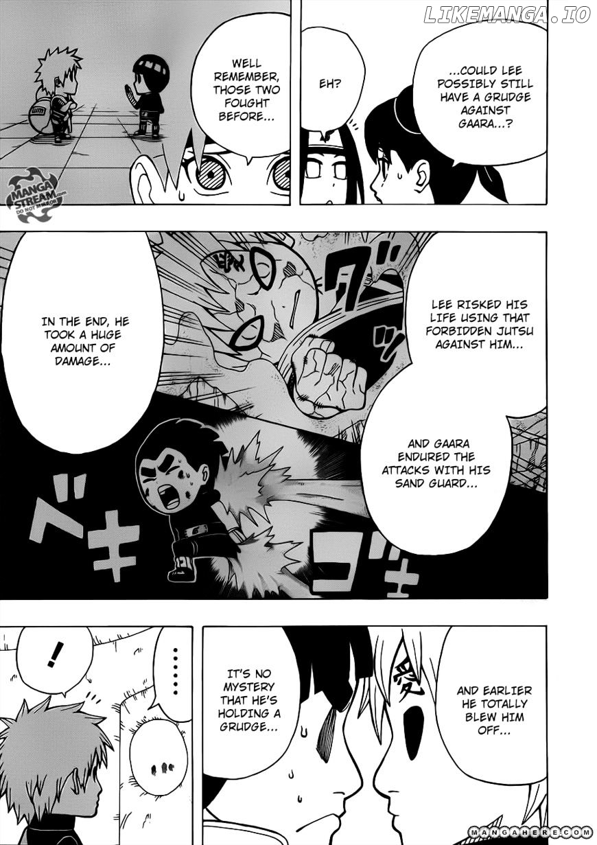 Rock Lee No Seishun Full-Power Ninden chapter 7 - page 9