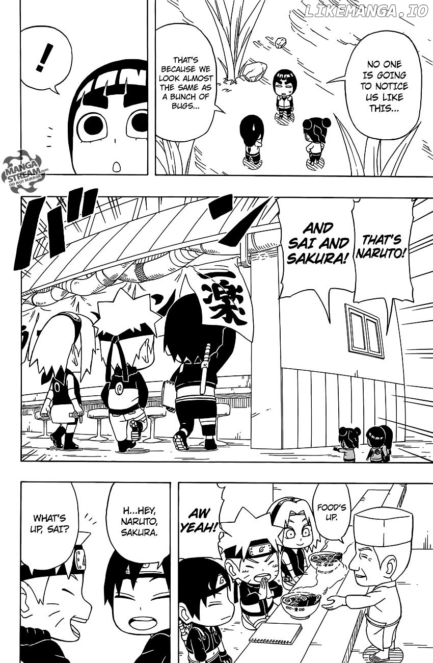 Rock Lee No Seishun Full-Power Ninden chapter 30 - page 17