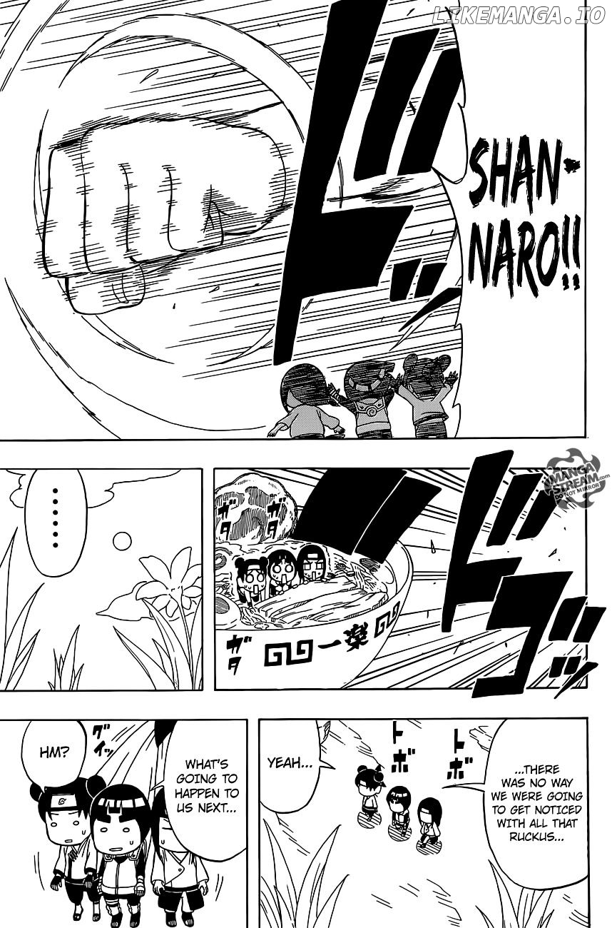 Rock Lee No Seishun Full-Power Ninden chapter 30 - page 20