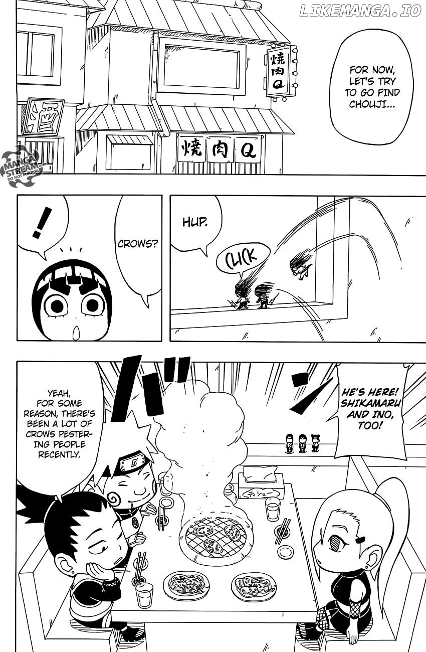 Rock Lee No Seishun Full-Power Ninden chapter 30 - page 7