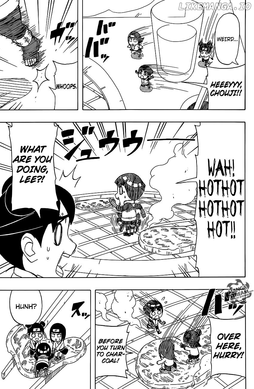 Rock Lee No Seishun Full-Power Ninden chapter 30 - page 8