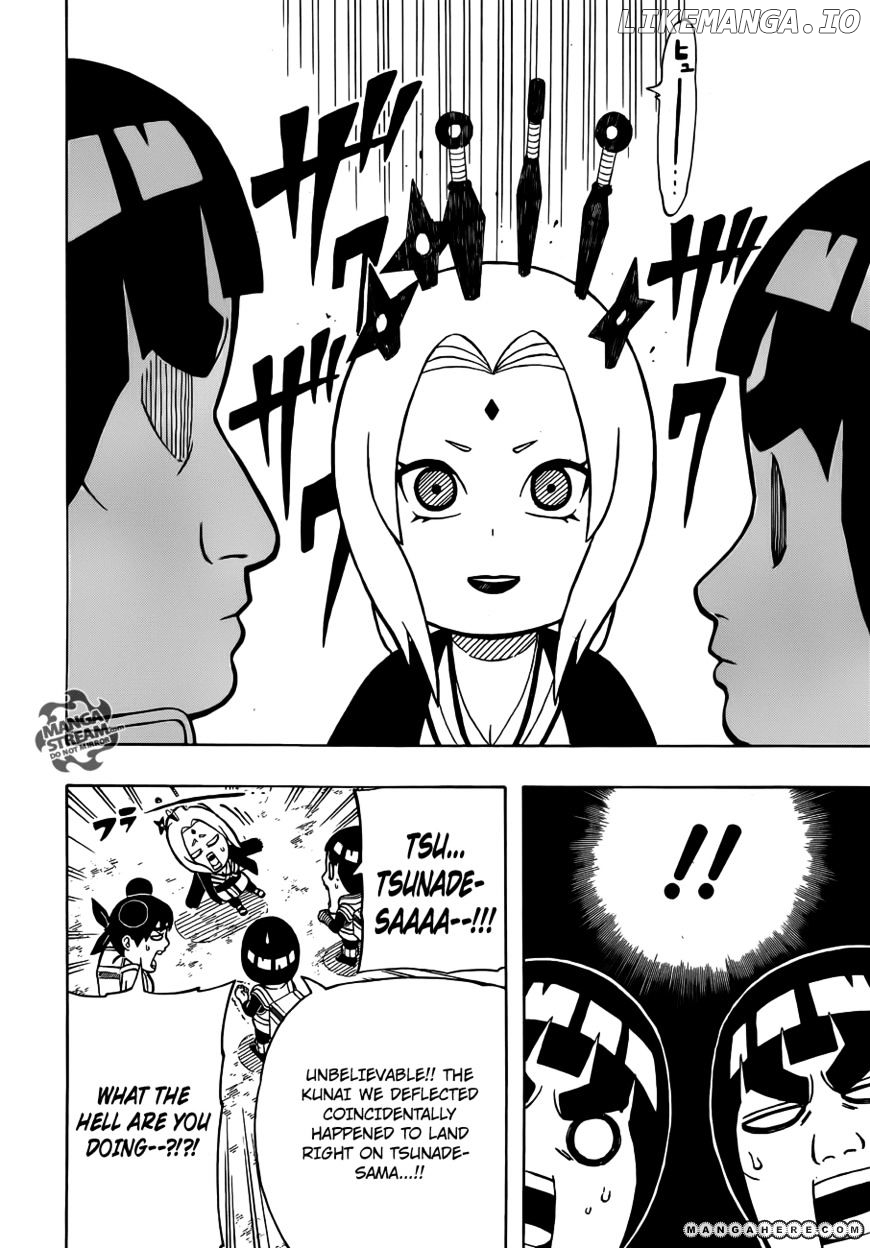 Rock Lee No Seishun Full-Power Ninden chapter 6 - page 10