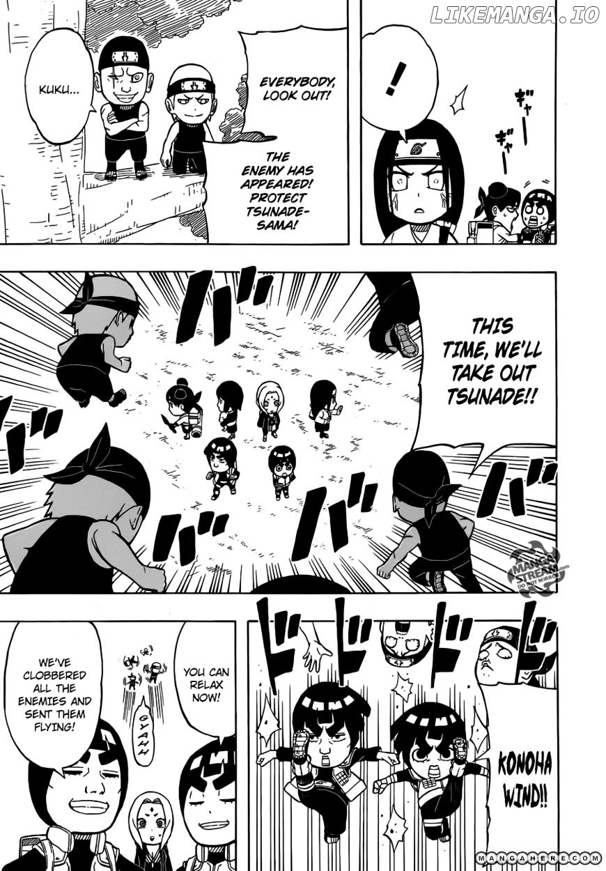 Rock Lee No Seishun Full-Power Ninden chapter 6 - page 11