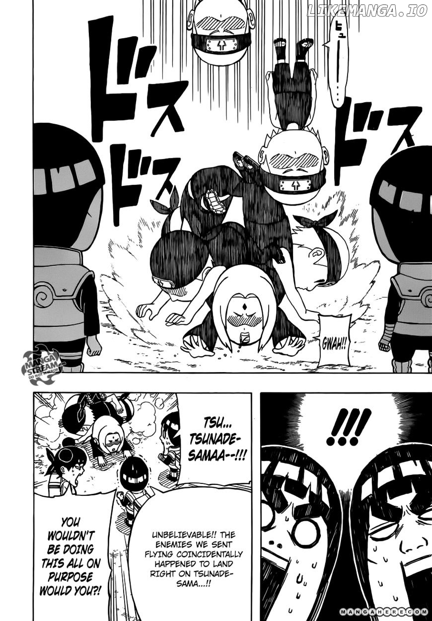 Rock Lee No Seishun Full-Power Ninden chapter 6 - page 12