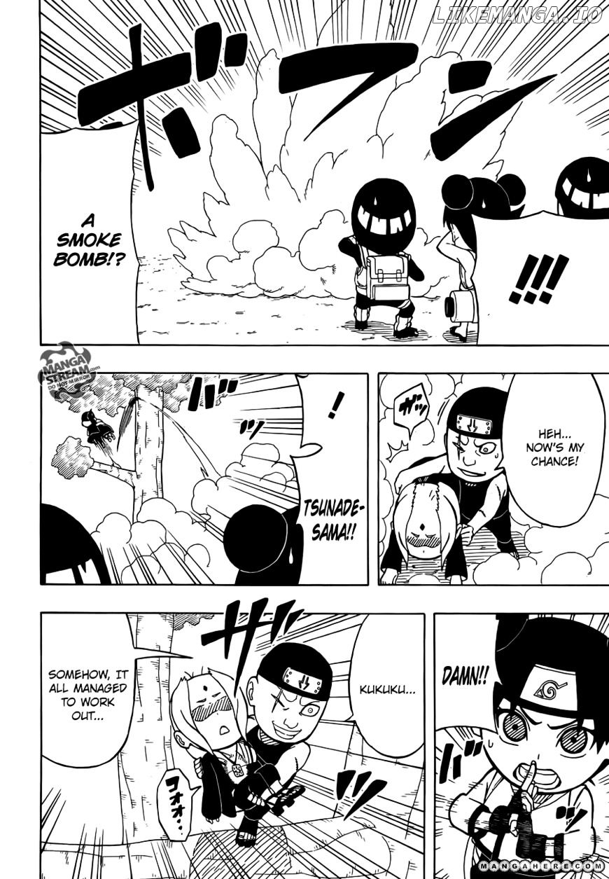Rock Lee No Seishun Full-Power Ninden chapter 6 - page 14