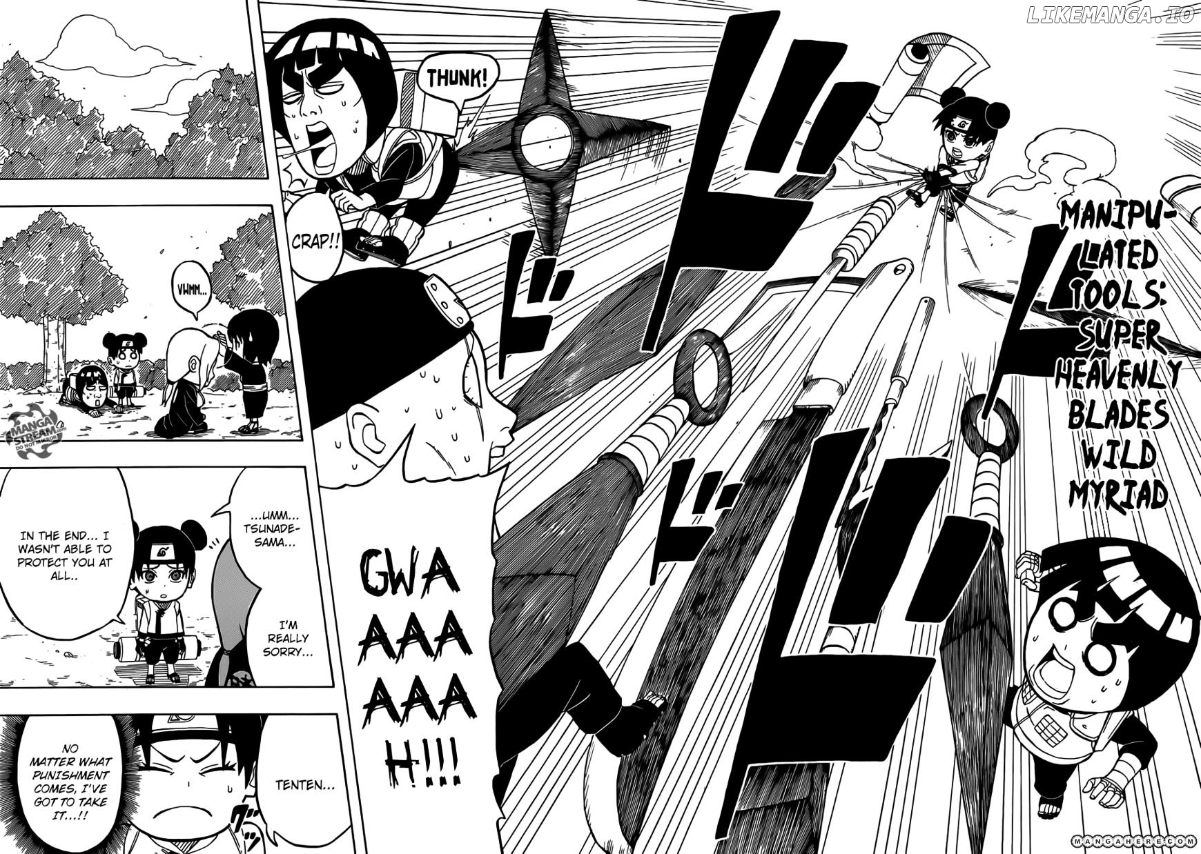Rock Lee No Seishun Full-Power Ninden chapter 6 - page 16