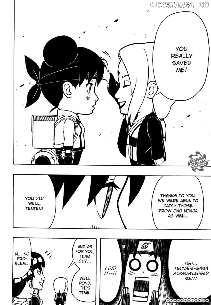 Rock Lee No Seishun Full-Power Ninden chapter 6 - page 17