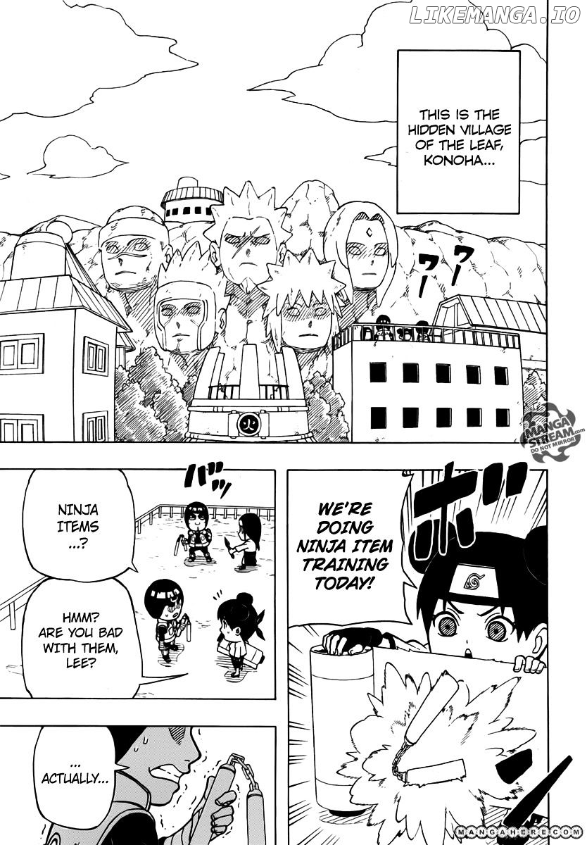 Rock Lee No Seishun Full-Power Ninden chapter 6 - page 3