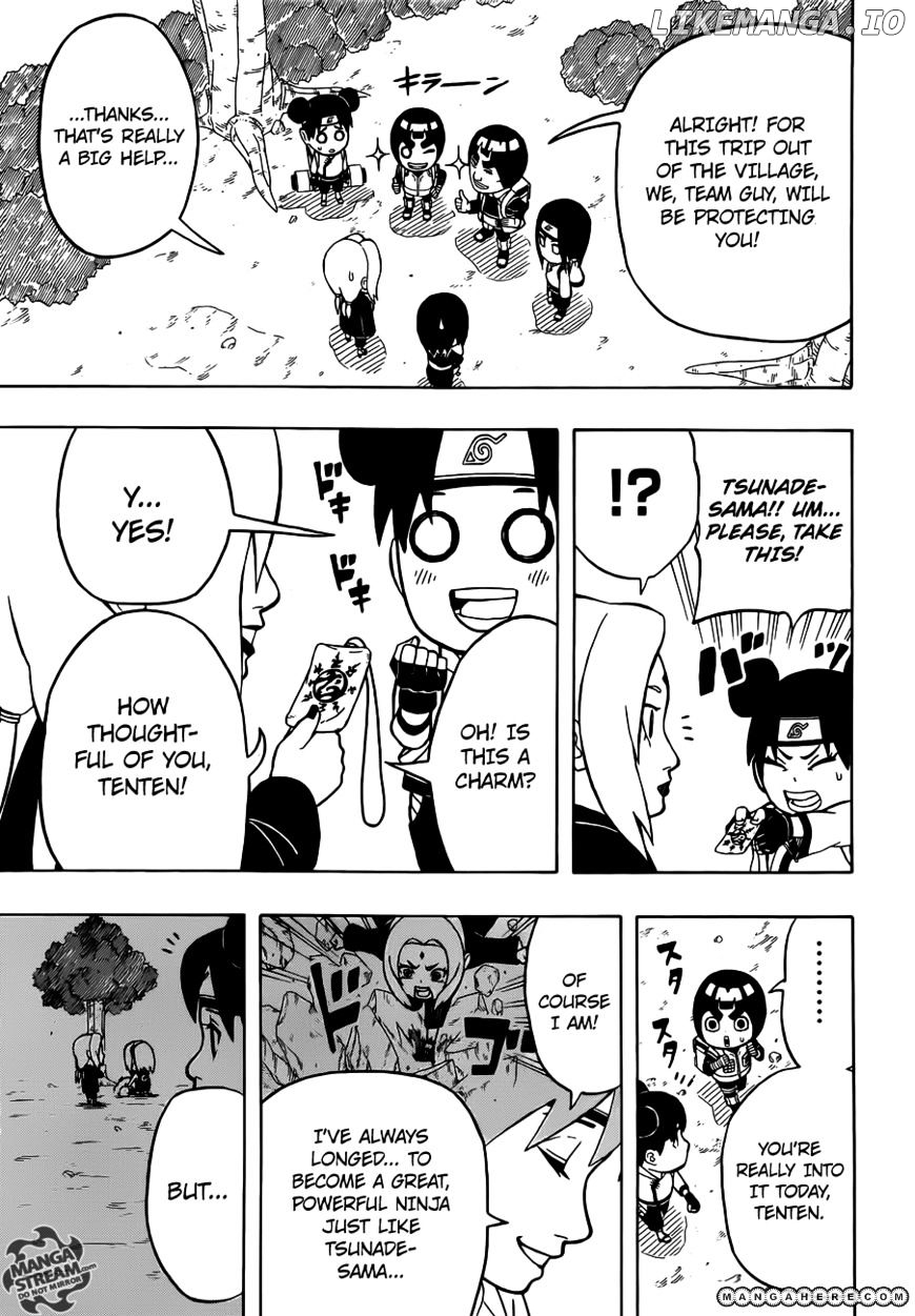 Rock Lee No Seishun Full-Power Ninden chapter 6 - page 7