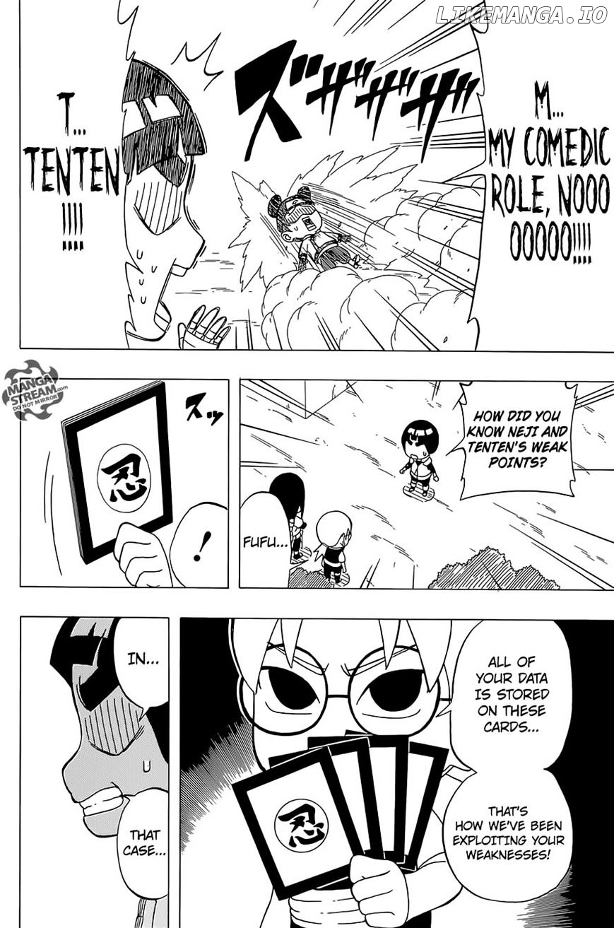 Rock Lee No Seishun Full-Power Ninden chapter 31 - page 11