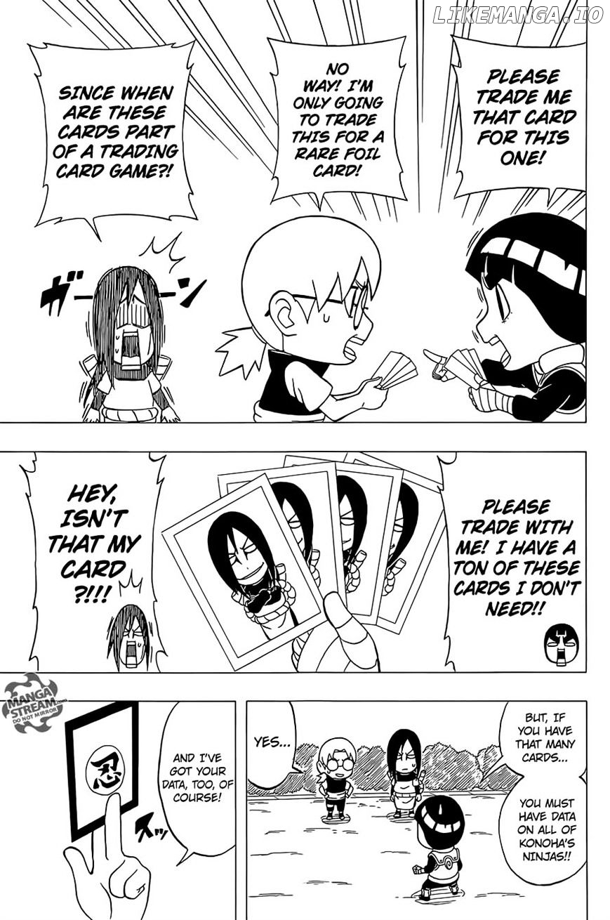 Rock Lee No Seishun Full-Power Ninden chapter 31 - page 12