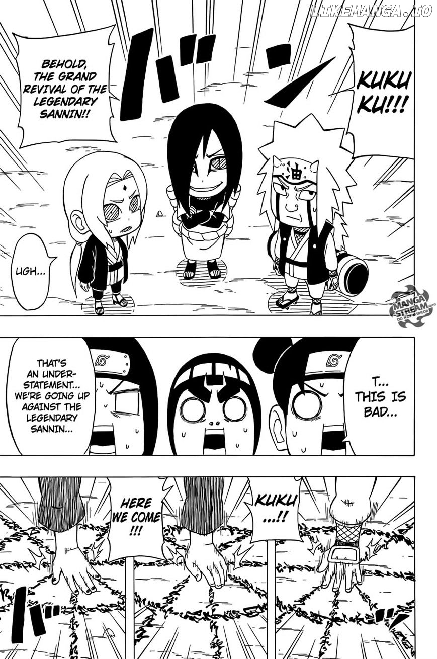Rock Lee No Seishun Full-Power Ninden chapter 31 - page 20