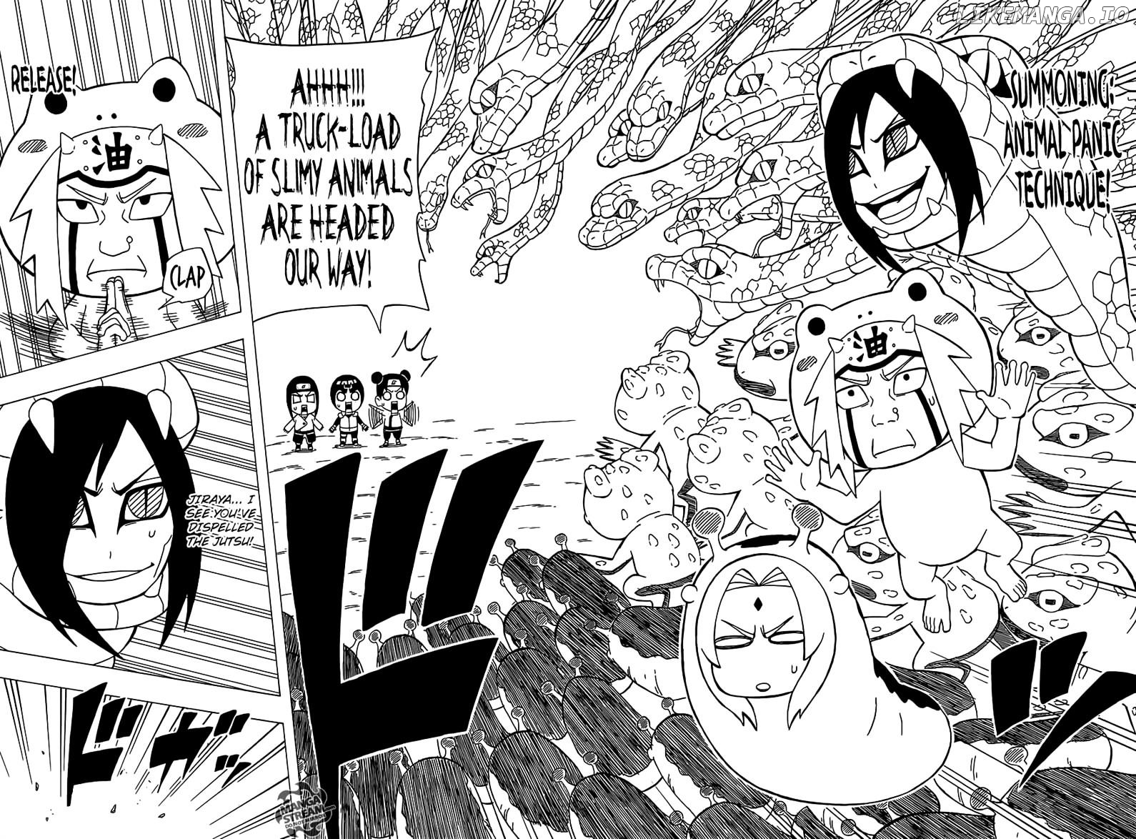 Rock Lee No Seishun Full-Power Ninden chapter 31 - page 21