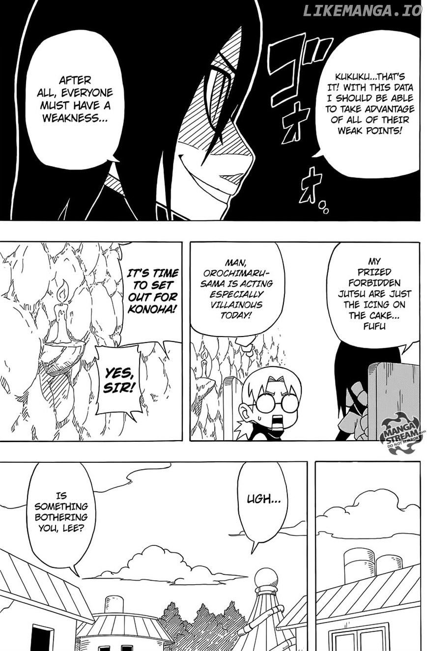 Rock Lee No Seishun Full-Power Ninden chapter 31 - page 4