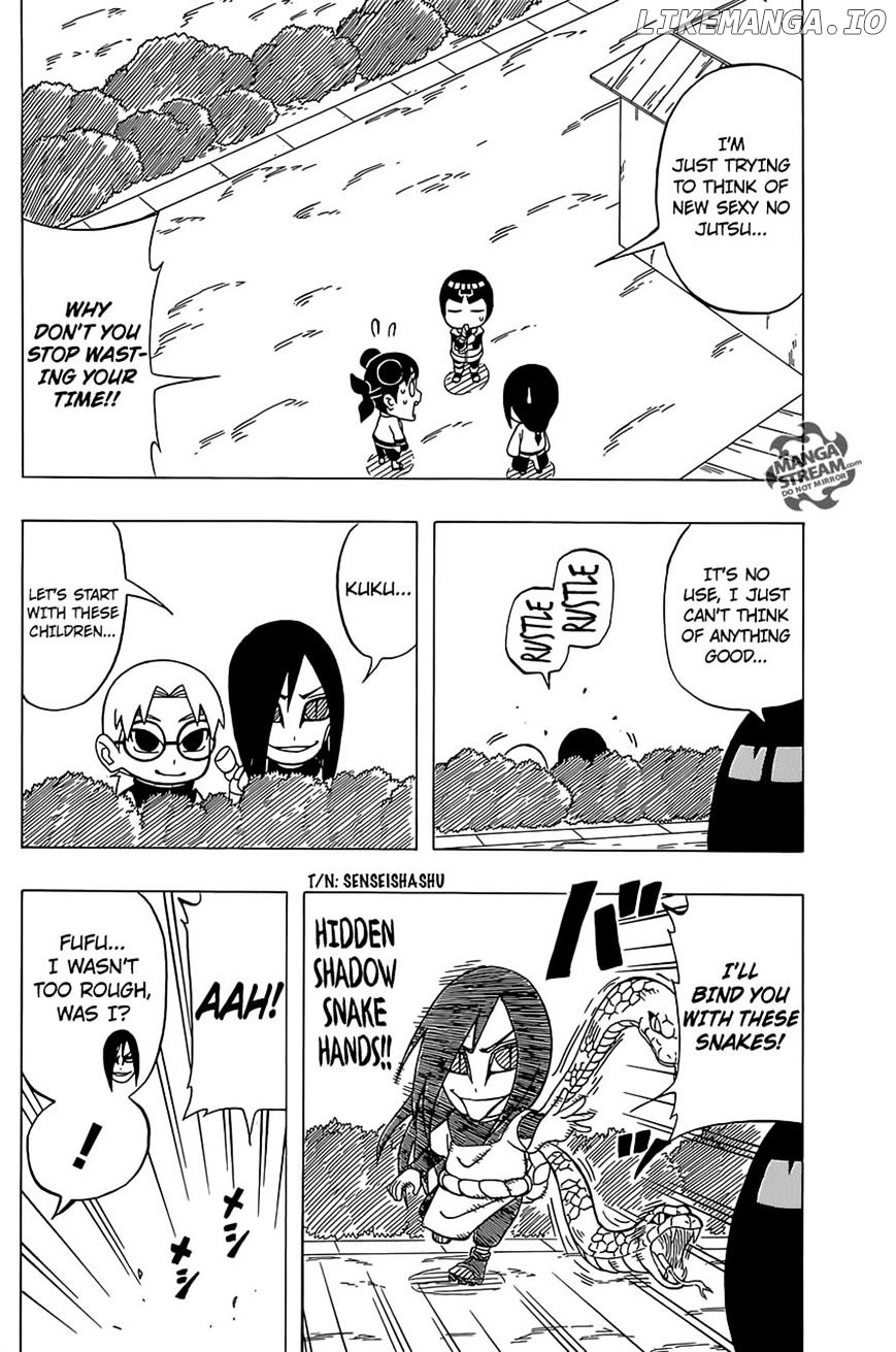 Rock Lee No Seishun Full-Power Ninden chapter 31 - page 5