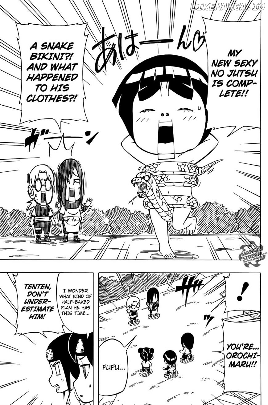 Rock Lee No Seishun Full-Power Ninden chapter 31 - page 6