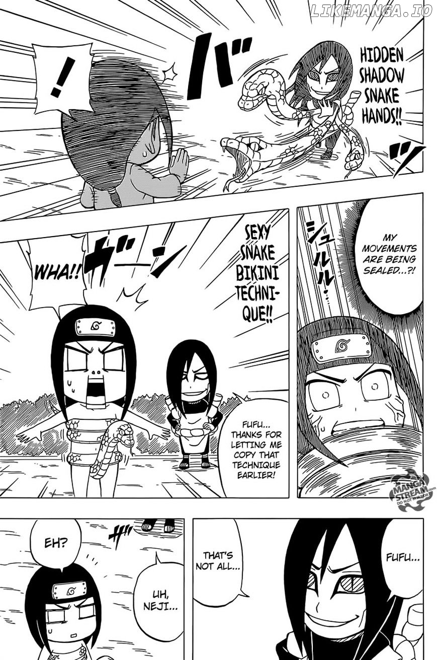 Rock Lee No Seishun Full-Power Ninden chapter 31 - page 8