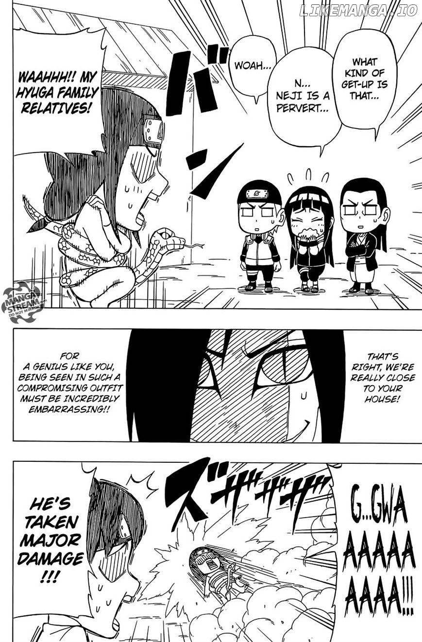 Rock Lee No Seishun Full-Power Ninden chapter 31 - page 9
