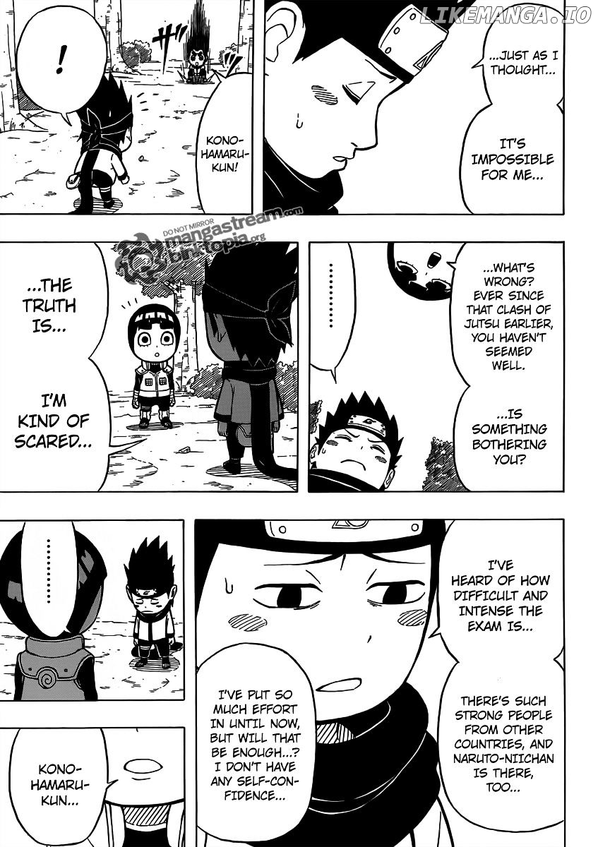 Rock Lee No Seishun Full-Power Ninden chapter 5.5 - page 16