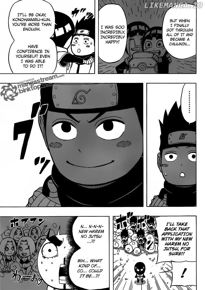 Rock Lee No Seishun Full-Power Ninden chapter 5.5 - page 18