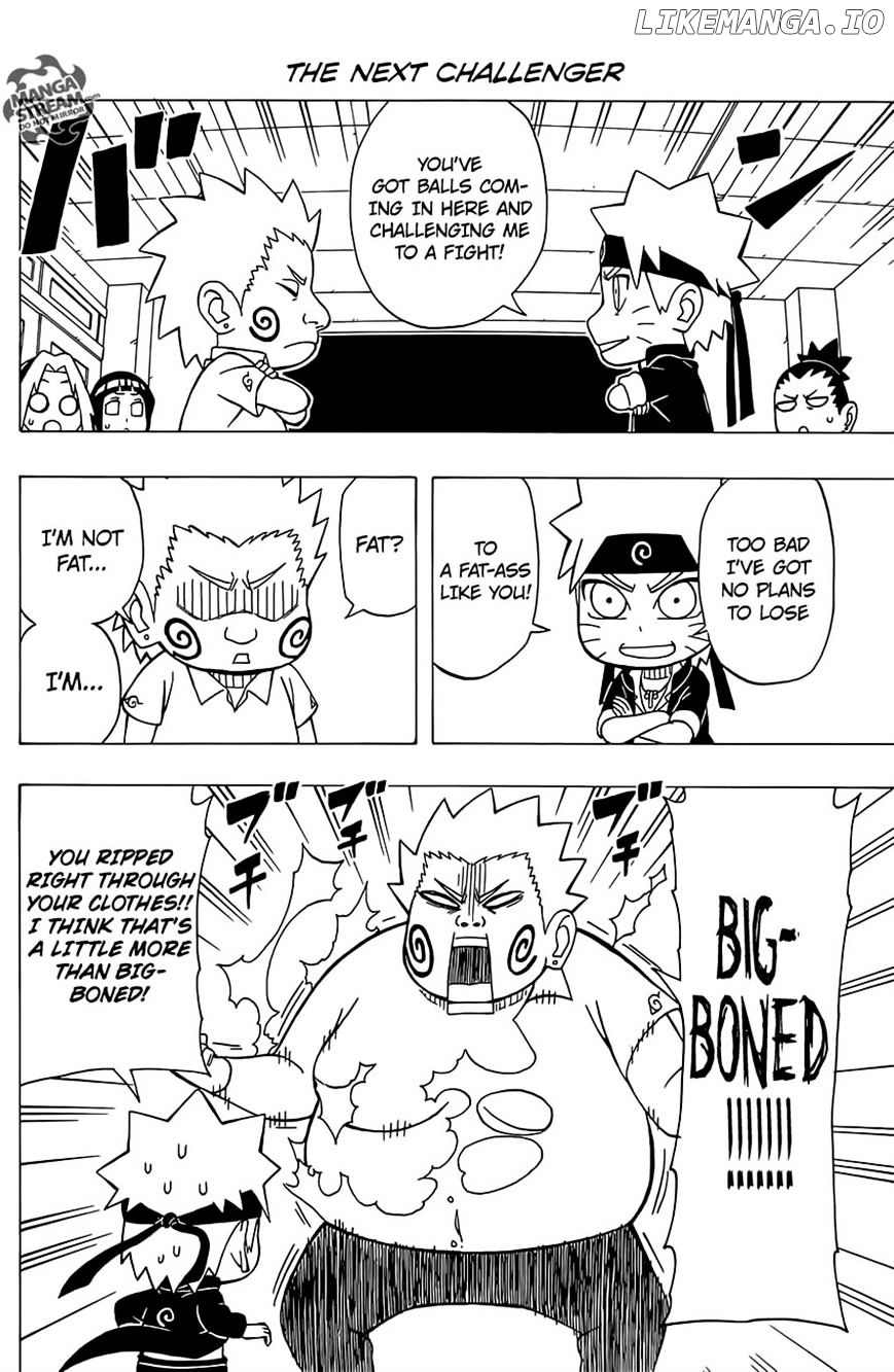 Rock Lee No Seishun Full-Power Ninden chapter 32 - page 10
