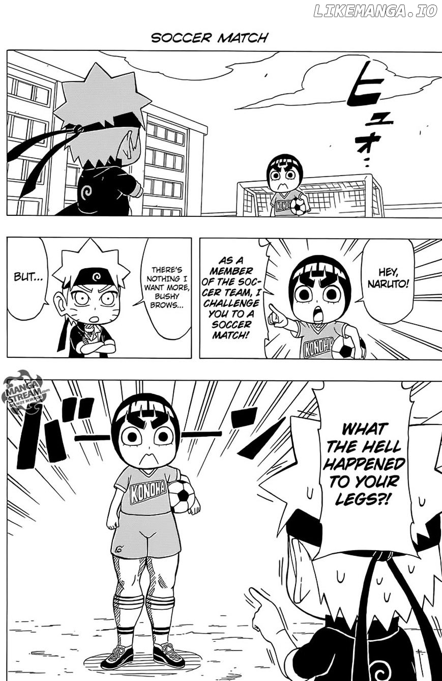 Rock Lee No Seishun Full-Power Ninden chapter 32 - page 12