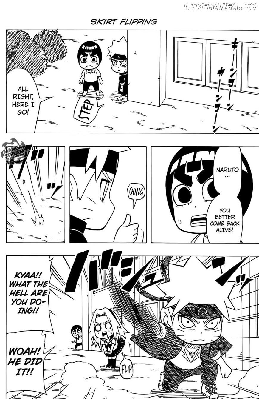 Rock Lee No Seishun Full-Power Ninden chapter 32 - page 20