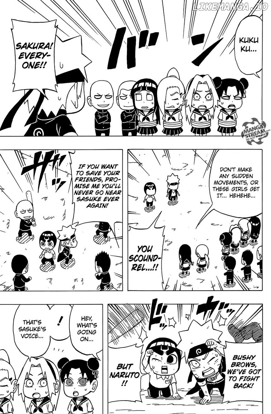 Rock Lee No Seishun Full-Power Ninden chapter 32 - page 23