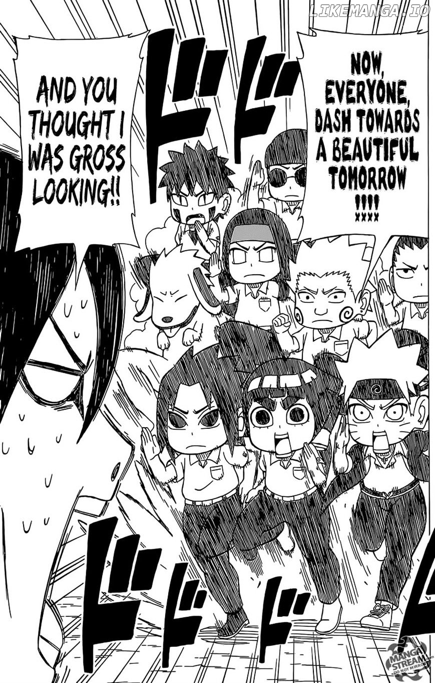 Rock Lee No Seishun Full-Power Ninden chapter 32 - page 25