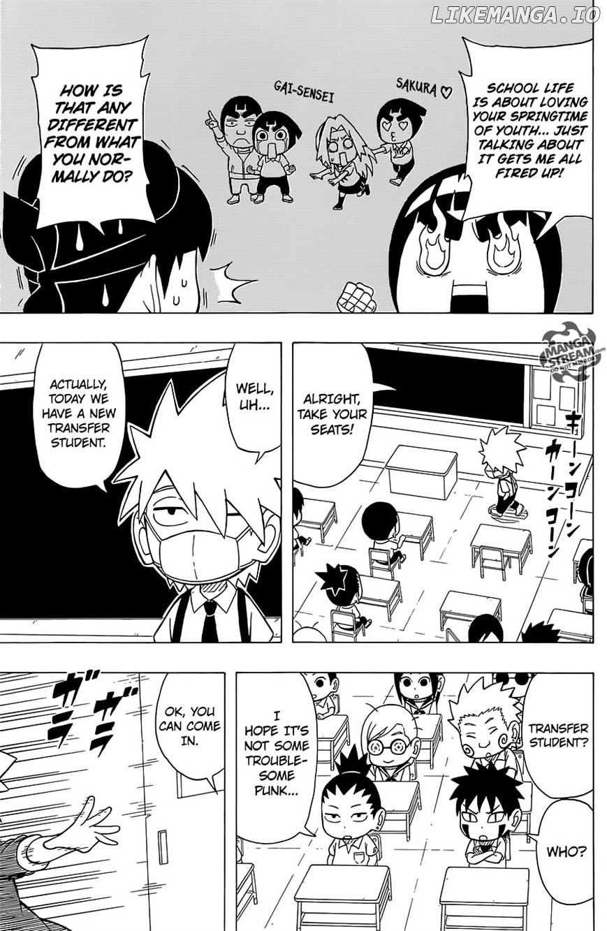 Rock Lee No Seishun Full-Power Ninden chapter 32 - page 3