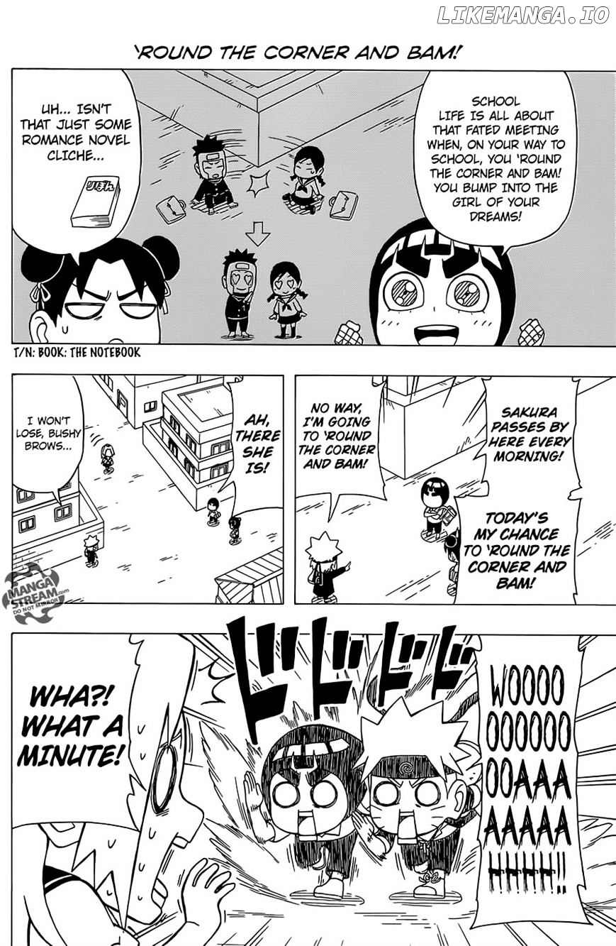 Rock Lee No Seishun Full-Power Ninden chapter 32 - page 6